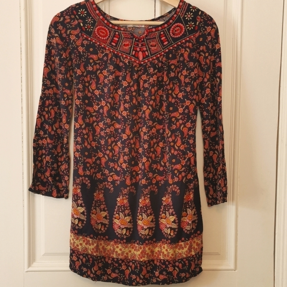 Kandi Kiss Boho style Girls dress. Size 10/12